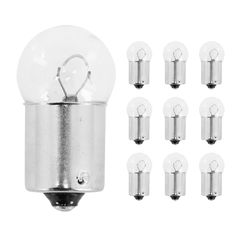 Ampoule standard 12V 21W BA15S R10W Flosser - Feu de position blanc (boîte de 10)