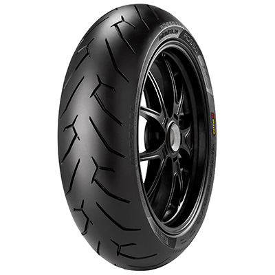 Pirelli Diablo Rosso II 160/60ZR17 (69W) TL - Pneu arrière - vue 2
