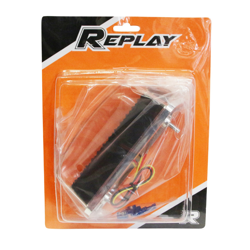 Feu arrière LED Replay pour MBK 50 Stunt et Yamaha 50 Slider noir homologué CE - vue 2