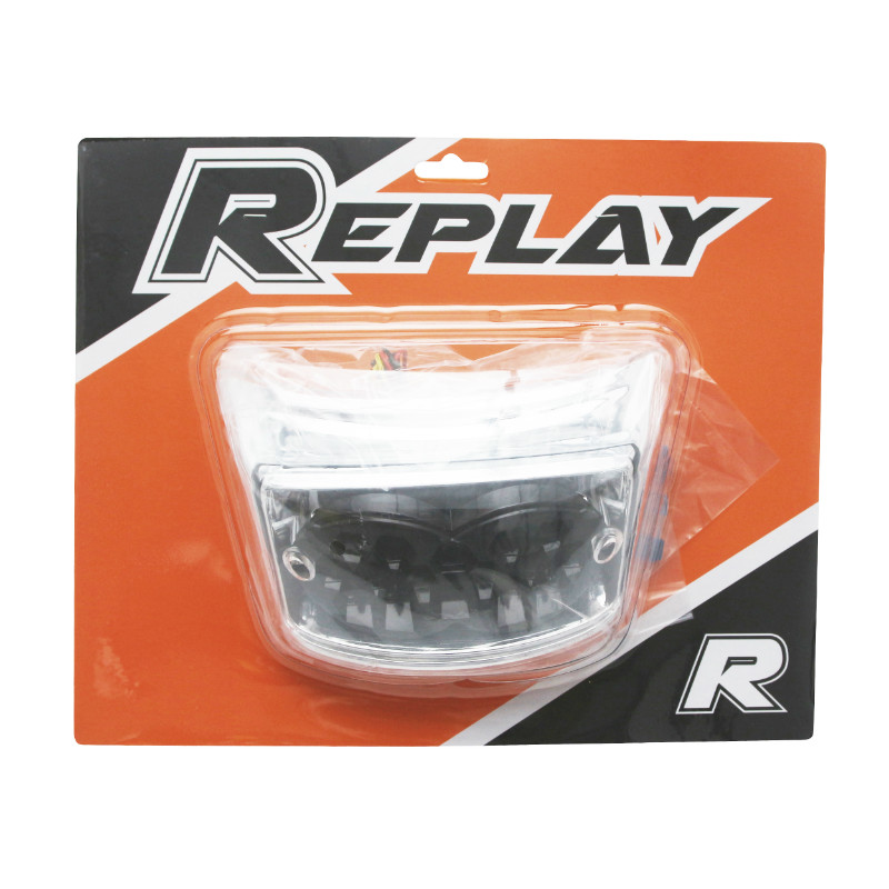 Feu arrière à LEDs pour MBK Booster et Yamaha BWS 50 2004+ REPLAY - vue 2