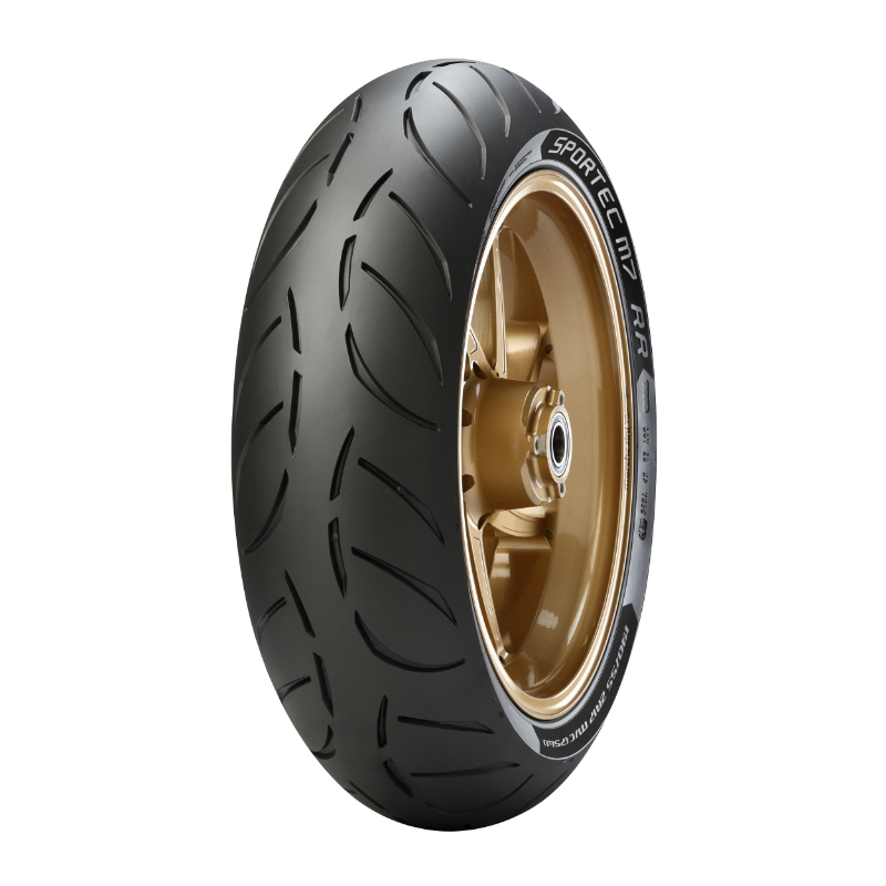 Pneu arrière Metzeler Sportec M7 RR 180/55-17 73W TL - vue 2