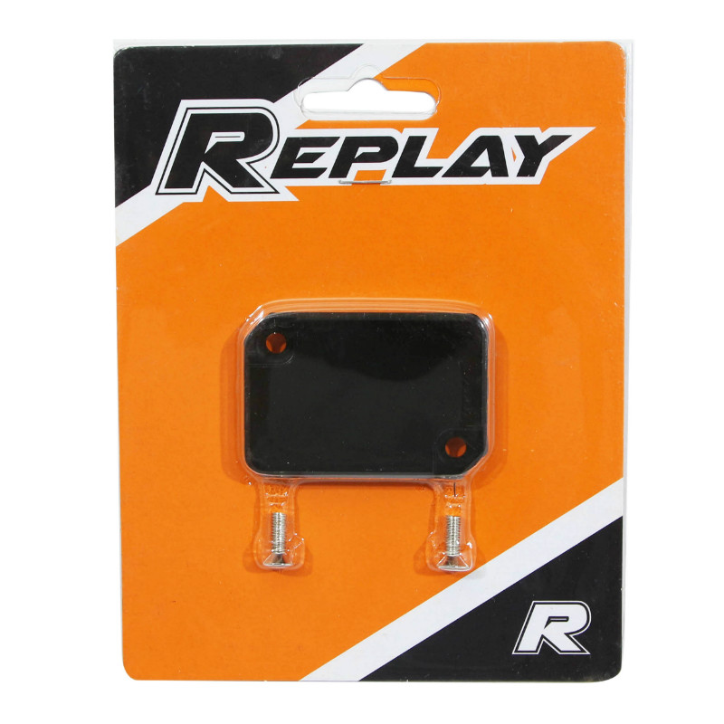 Couvercle de maître-cylindre de frein REPLAY noir MBK Booster 50 2004+ et Yamaha BWS 50 2004+ - vue 2