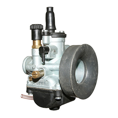Carburateur P2R type PHBG montage souple diamètre 19 mm avec graissage, dépression, starter manuel à tirette et à câble - vue 2