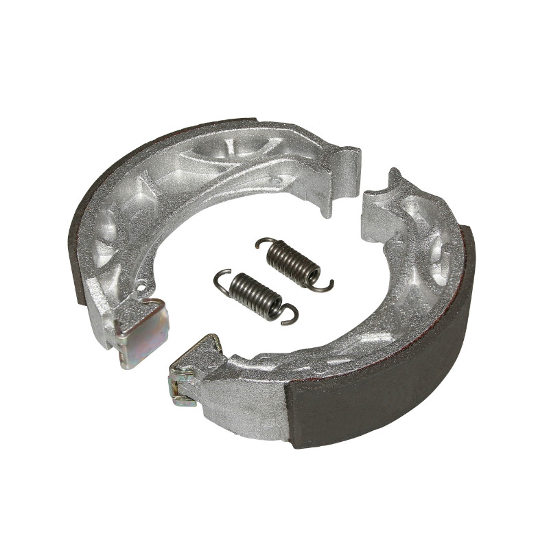 Machoire de frein scoot Polini original adaptable pour piaggio 50 zip 1995+1999 ar, vespa ET2 ar, vespa ET4 ar, vespa LX 2T-4T ar - gilera 50 runner, stalker ar (diam 110X25) (176.1284)