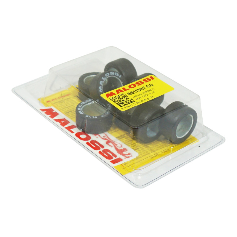 Galet-rouleau maxiscooter Malossi 26X12,8 21,0G (X8) pour suzuki 400 burgman 2007+ pour variateur multivar-quadro 350 s 2013+ variateur origine (6611367LO) - vue 2
