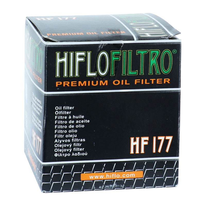 Filtre à huile Hiflofiltro HF177 Buell 900 Firebolt, 1200 Firebolt, 1200 Lightning (65x73 mm) - vue 3