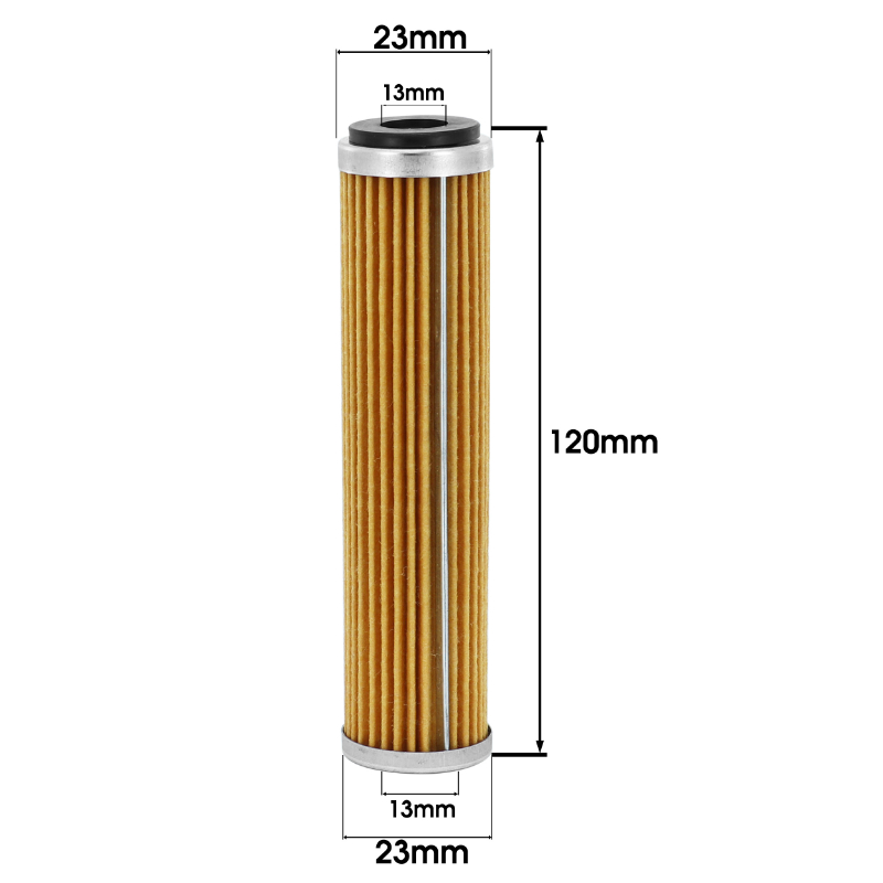 Filtre à huile moto Hiflofiltro HF631 adaptable Beta 350 RR, 390 RR, 400 RR, 430 RR, 450 RR, 480 RR, 498 RR, 500 RR, 520 RR (29x120mm) - vue 2