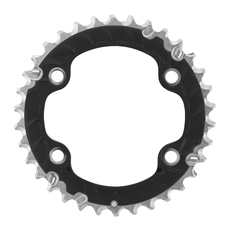 Plateau VTT 4BRA d.96 pour Shimano SLX M7000 double 34DTS exterieur origine 11V. - vue 2