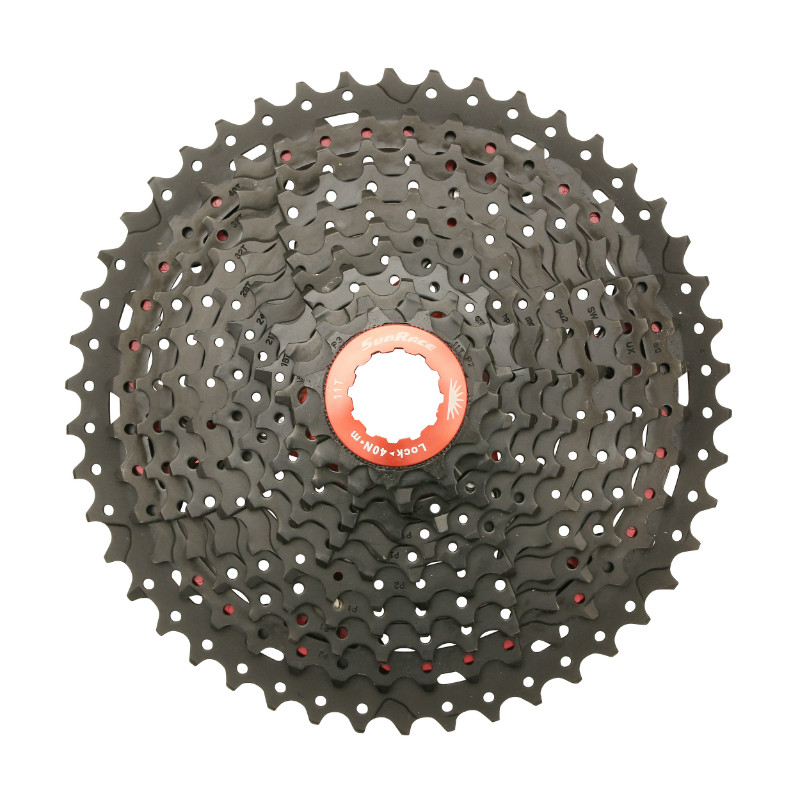 Cassette Sunrace MX8 11-46 dents 11V VTT Shimano noir