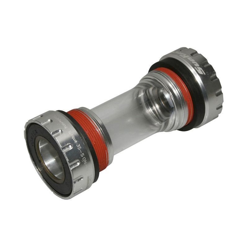 Pédalier VTT Sunrace 9-10V MS954 alu noir 175 mm 44-32-22 intégré avec cuvette filetée - vue 2