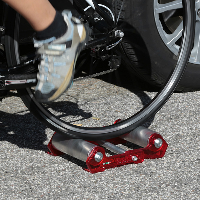 Home trainer Roto Mini 2 rouleaux noir - vue 2