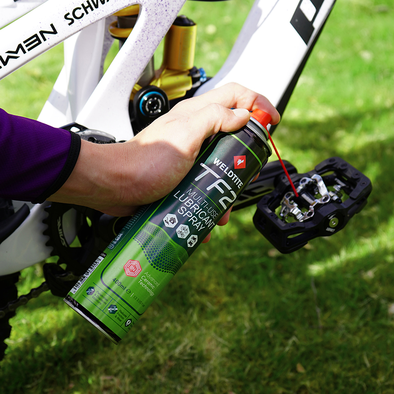 Lubrifiant vélo multi-usage Weldtite TF2 céramique 400 ml - vue 6