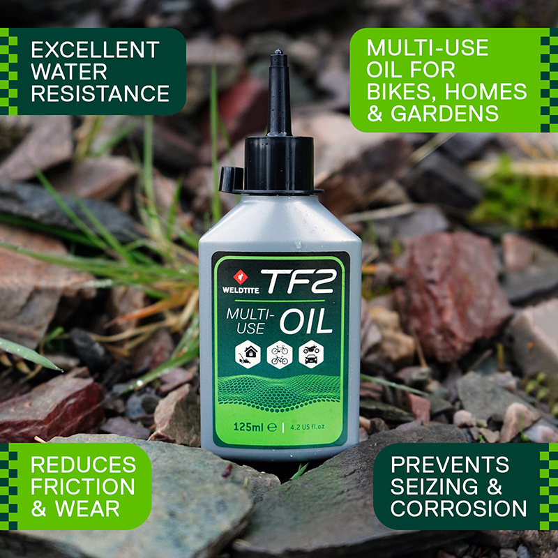 Lubrifiant vélo multi-usage Weldtite TF2 Cycle Oil 125 ml - vue 6