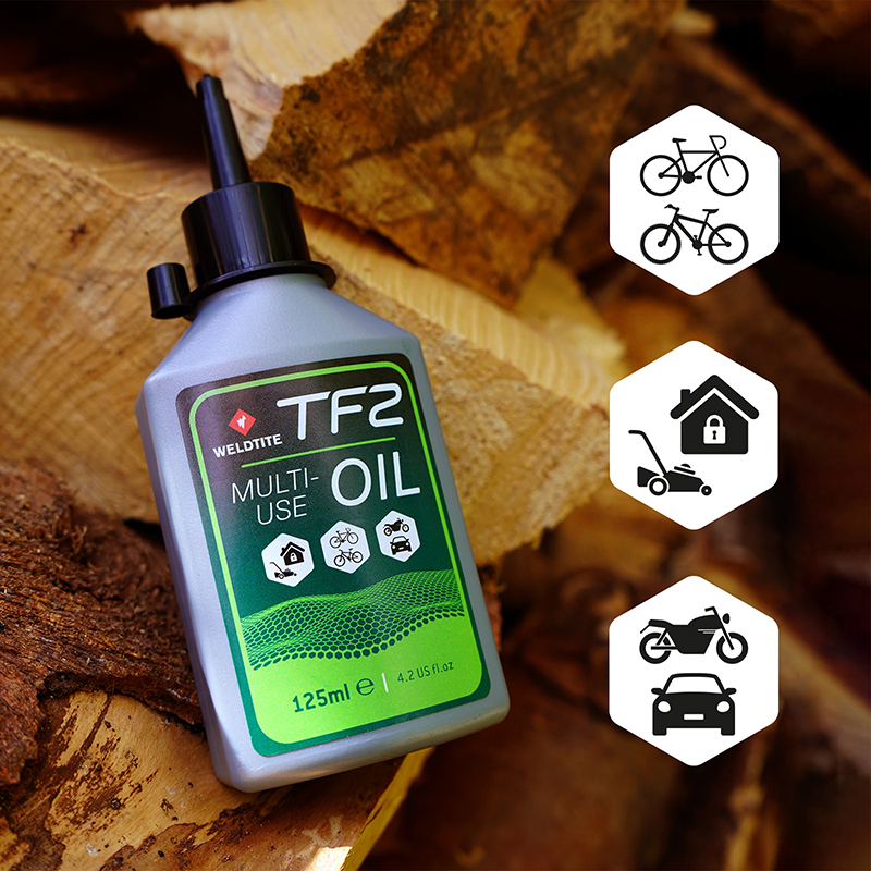 Lubrifiant vélo multi-usage Weldtite TF2 Cycle Oil 125 ml - vue 7