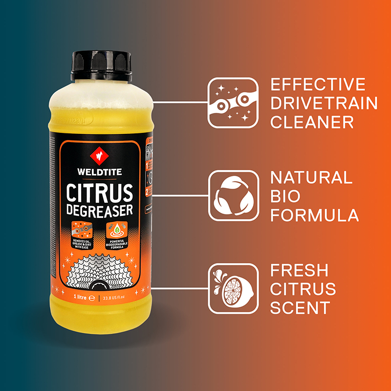 Dégraissant Weldtite Dirtwash Citrus pour transmission - Bidon 1L - vue 4