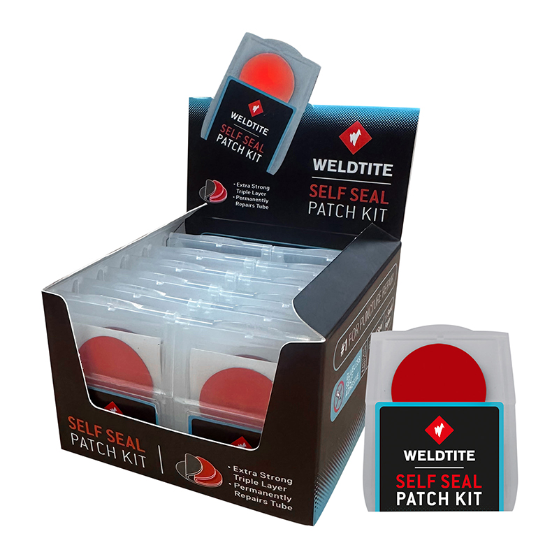 Rustines Weldtite Red Devils autocollantes rouge (boîte de 12) - vue 2