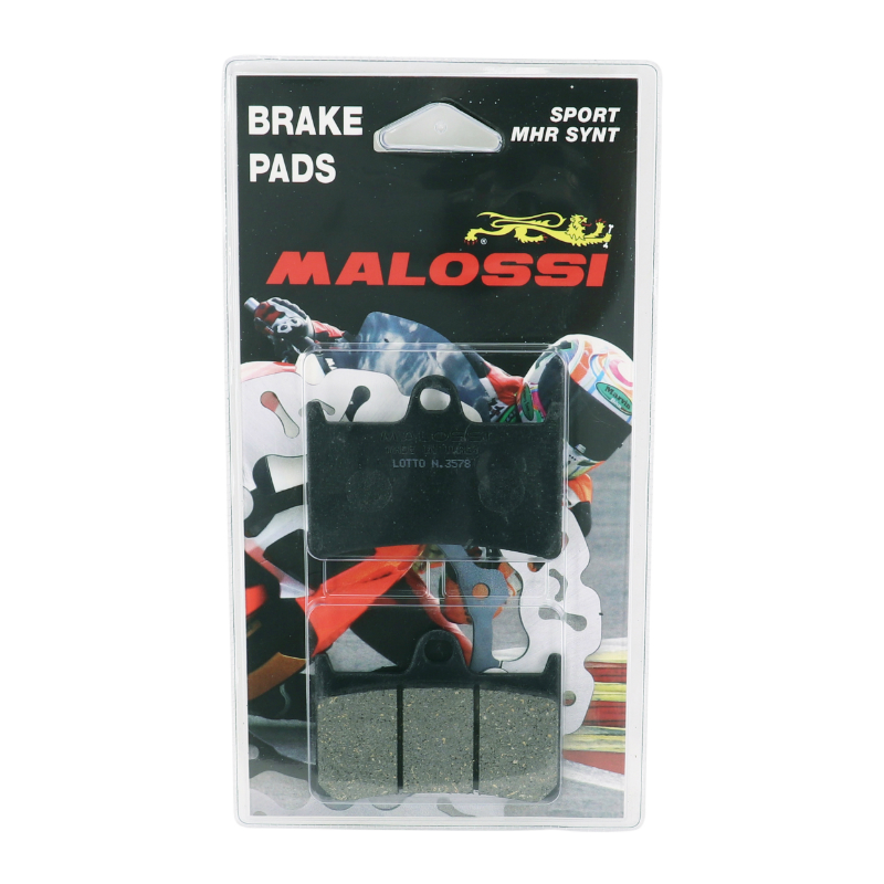 Plaquette de frein Malossi sport Yamaha TMAX 560/530/500 MT-07 (6215022SB) - vue 3