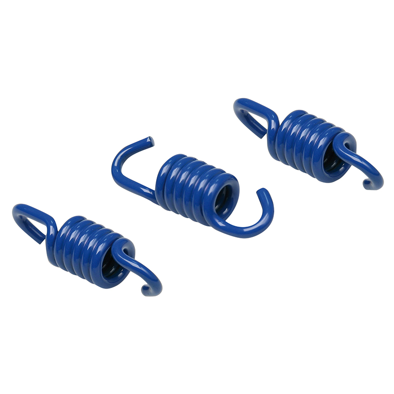 Ressort embrayage Malossi pour embrayage delta-fly clutch MBK 50 Booster, Nitro-Yamaha 50 BWS, Aerox-Aprilia 50 SR-Malaguti 50 F12 (3 ressorts bleu diam 2MM)