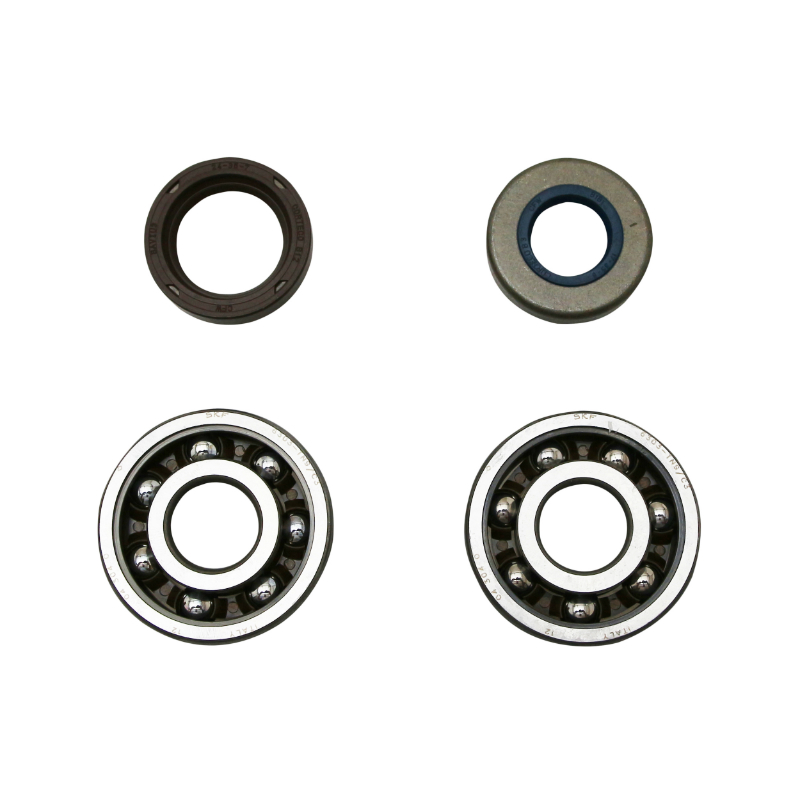Embiellage-vilebrequin 50 cm³ boîte adaptable Minarelli 50 AM6 MBK 50 X-Power Yamaha 50 TZR Peugeot 50 XPS Rieju 50 RS2 Beta 50 RR Aprilia 50 RS 1995-2005 avec roulements et joints Top Perf type origine - vue 2