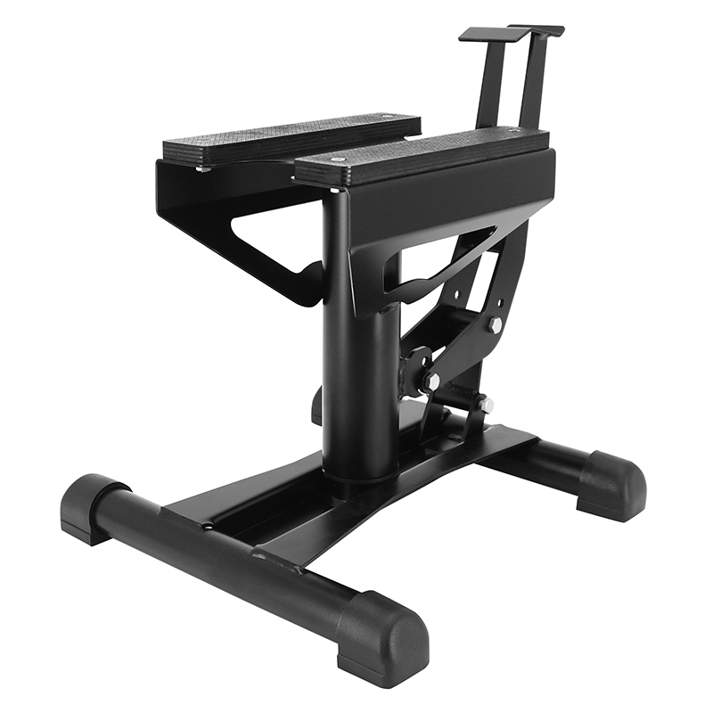 Lève-pont moto cross P2R stand à pédale réglable 4 niveaux (hauteur 400-415-420-430 mm)