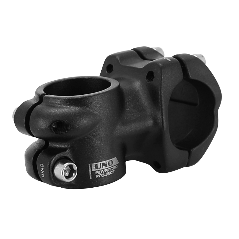 Potence VTT uno enduro R60 alu noir mat 31,8 l 45MM 140GRS pour fourche 1"1-8 - vue 3