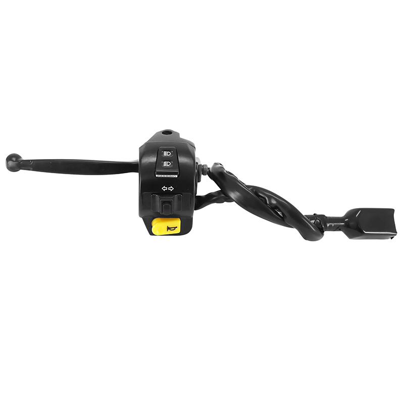 Poignée de frein scooter Peugeot 50 Kisbee Speedfight 3 Vivacity 3 gauche avec commodo-commutateur P2R - vue 2
