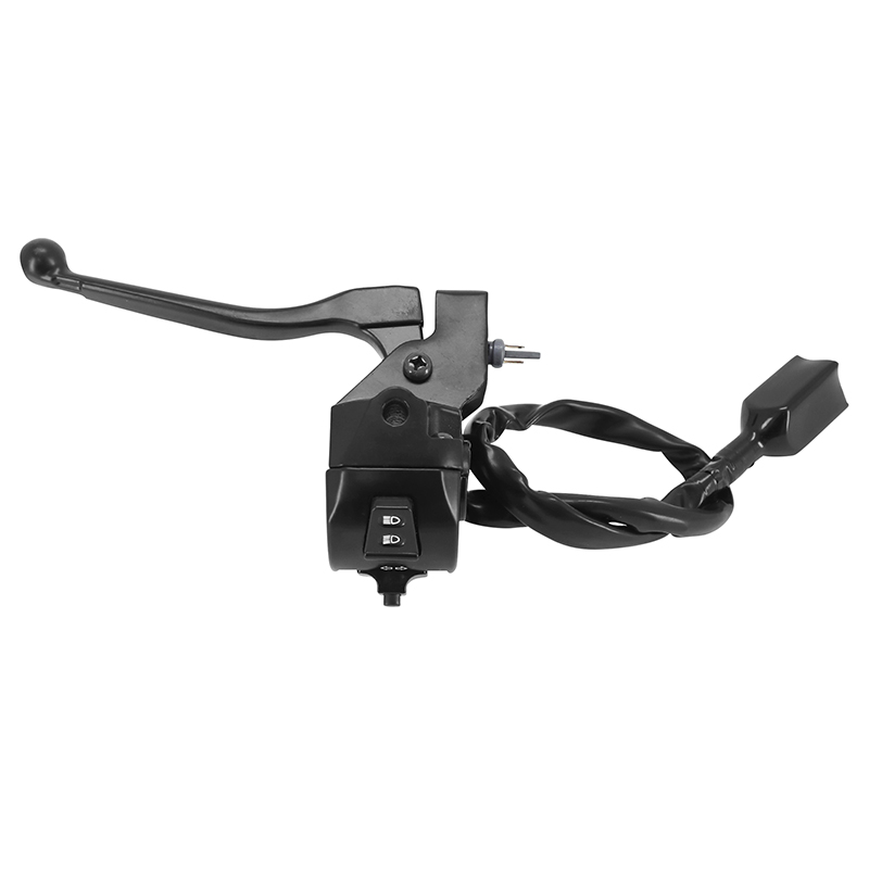 Poignée de frein scooter Peugeot 50 Kisbee Speedfight 3 Vivacity 3 gauche avec commodo-commutateur P2R - vue 3