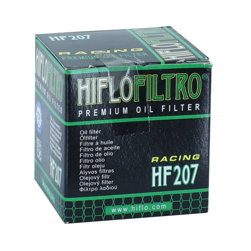 Filtre a huile moto adaptable kawasaki 250 KX 2004+2015 - suzuki 250-450 RM 2004+ - beta 250-300 evo 2009+2016 (38X44MM) -Hiflofiltro HF207 - vue 3
