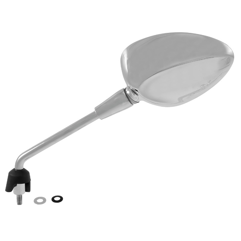 Rétroviseur adaptable gauche chrome Piaggio Vespa Sprint 50-125 2014+ (OE CM262001)