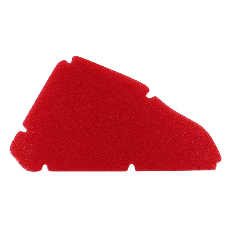 Mousse filtre a air scoot Malossi pour piaggio 50 NRG 1998+2005, NRG injection, typhoon 1998+2003-gilera 50 stalker 1998+2005, runner 1998+, runner injection 2005+2011 rouge - vue 3