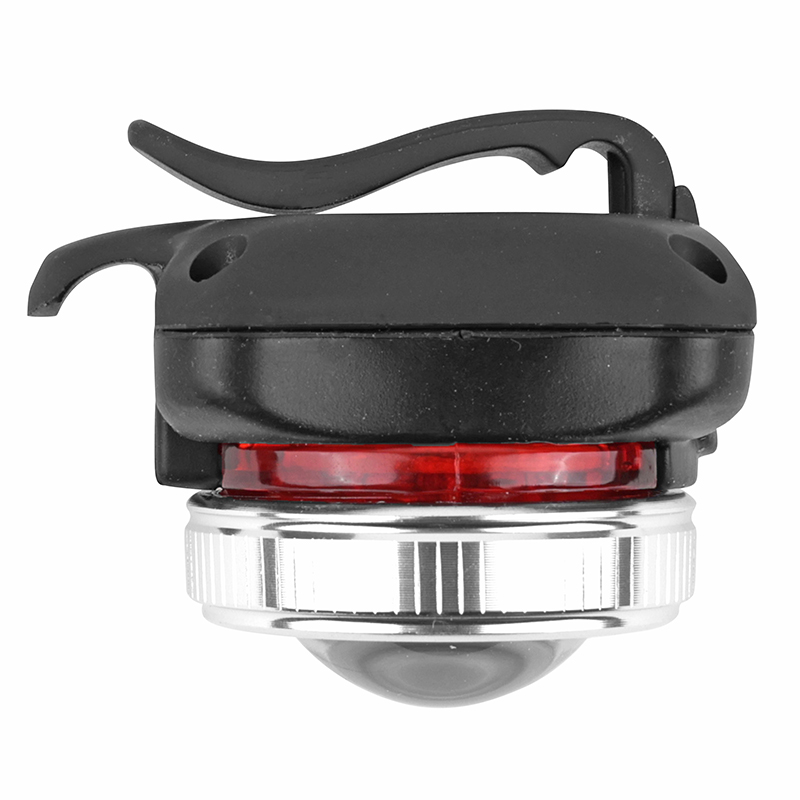 Éclairage vélo USB avant Newton LIGHT22AF COB LED 130 lumens argent-noir - vue 3