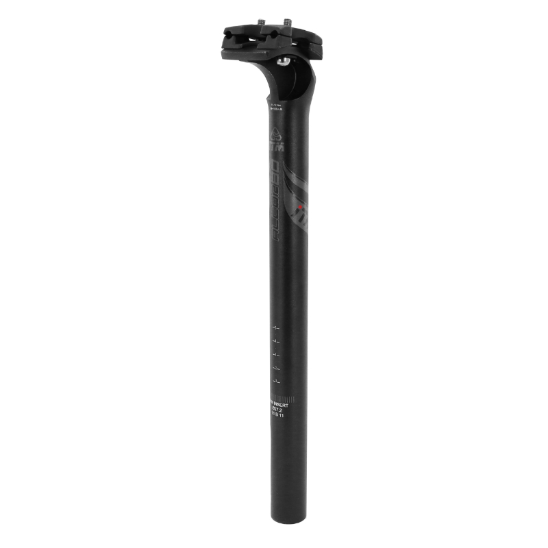 Tige de selle ITM Alcor noir mat 27,2 mm L350 mm - vue 2