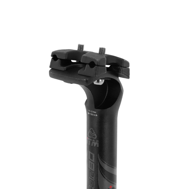 Tige de selle ITM Alcor noir mat 27,2 mm L350 mm - vue 3