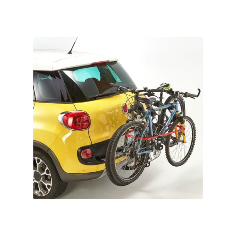 Porte-vélo d'attelage suspendu Mottez Jupiter 2 vélos avec antivol - vue 5
