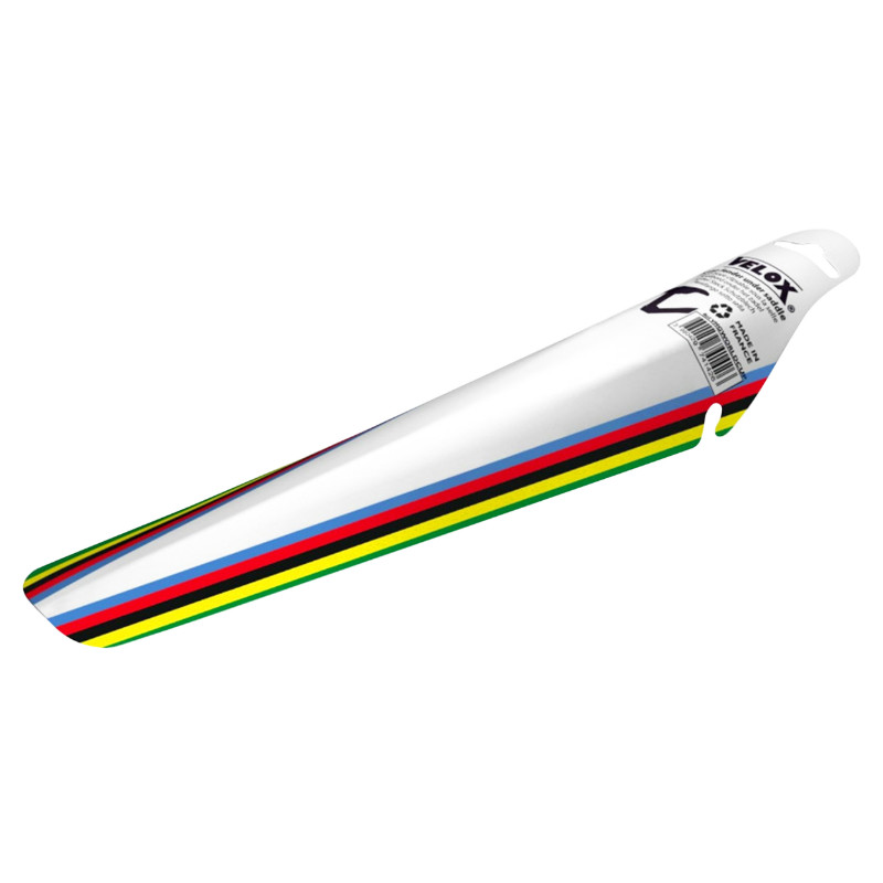 Garde-boue route-VTT clipsable arrière Velox blanc Champion du monde - vue 2