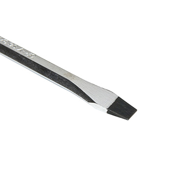 Tournevis plat 6,3 mm L 125 mm chrome-vanadium tige hexagonale avec embout à frapper P2R - vue 2