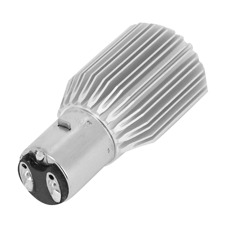 Ampoule LED 12V 10W culot BA20D 2400 lumens 3000-8500K blanc SMD avec radiateur REPLAY - vue 2