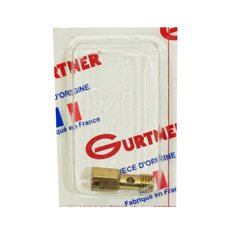 Gicleur principal de carburateur cyclo Gurtner pour MBK 88, 40 (moteur AV7) taille 52 (581-B52) (vendu a l'unite) - vue 4