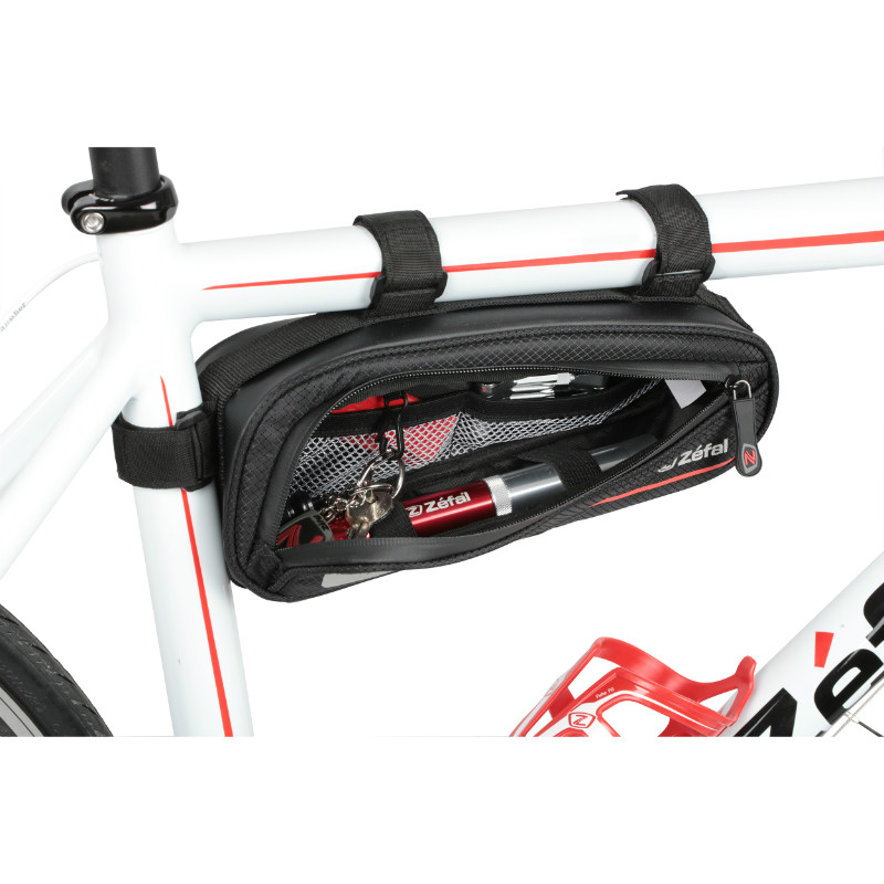 Sacoche de cadre vélo Zefal Z Frame 1,3L noir fixation velcro - vue 2