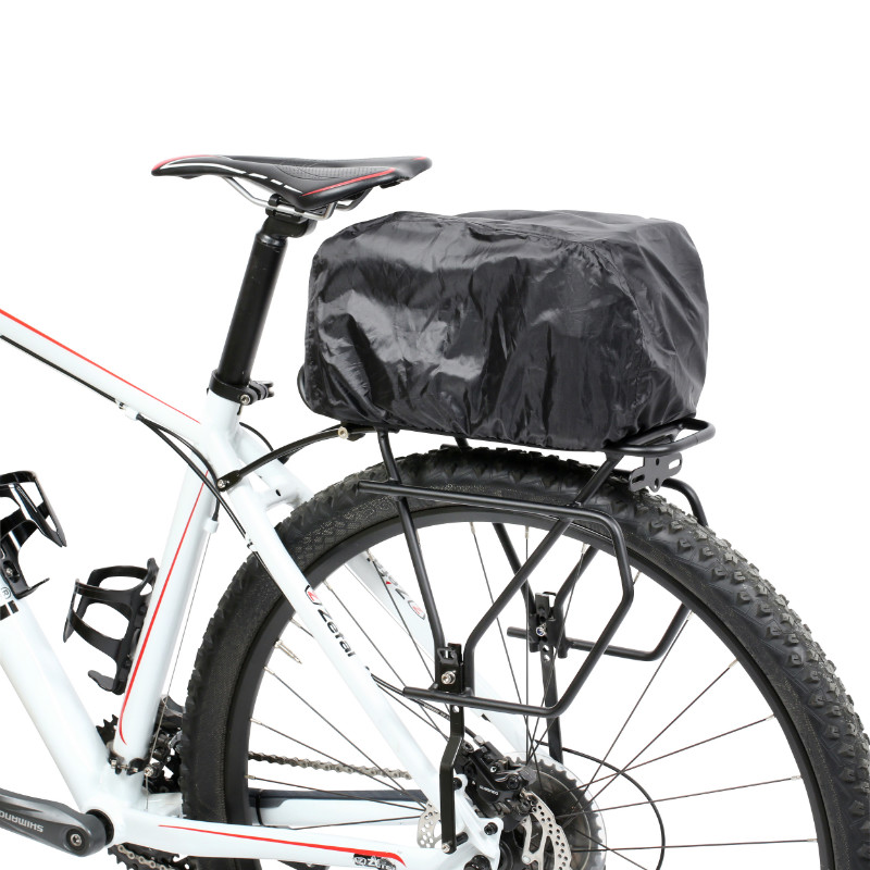 Sacoche arrière vélo Zefal Z Traveler 40 L sur porte-bagage universel 9 L polyester imperméable noir 31x18x14 cm - vue 4