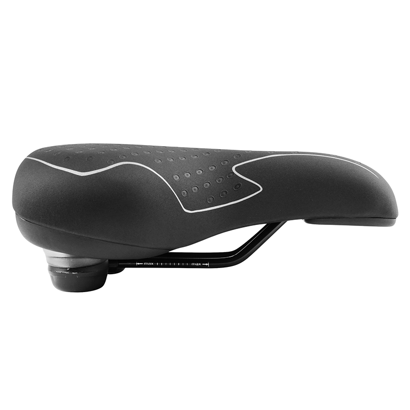 Selle Newton City Spirit Homme Gel Élastomère Athletic Noir 260x160mm - vue 4