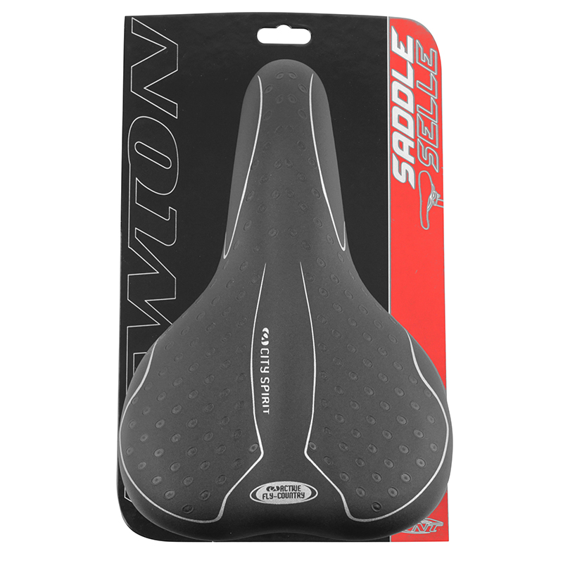 Selle Newton City Spirit Homme Gel Élastomère Athletic Noir 260x160mm - vue 6