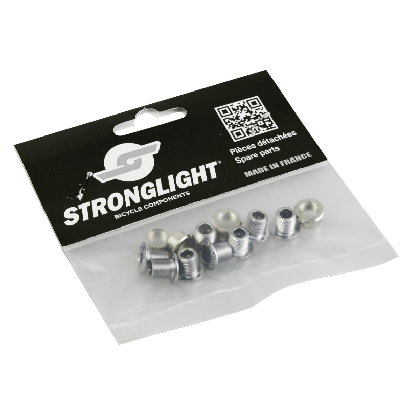 Vis pédalier Stronglight VTT double acier pour Shimano XT (jeu de 4) - vue 2