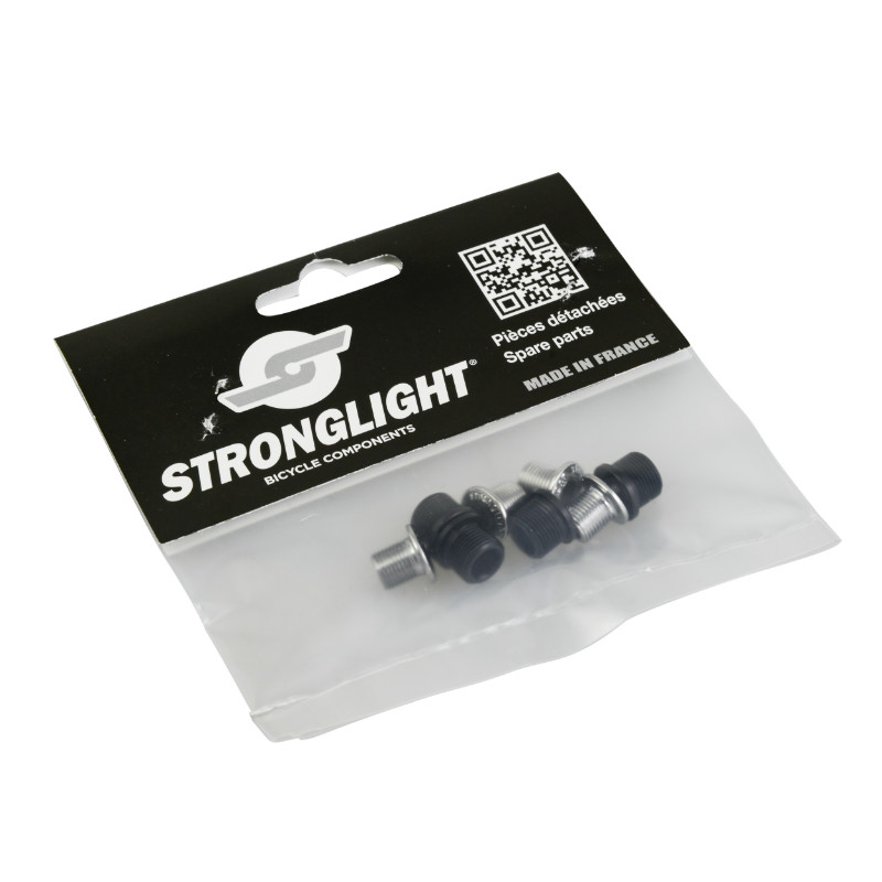 Vis pédalier Stronglight VTT double alu-acier pour SRAM X0-XX-X7-X9 (jeu de 4) - vue 2