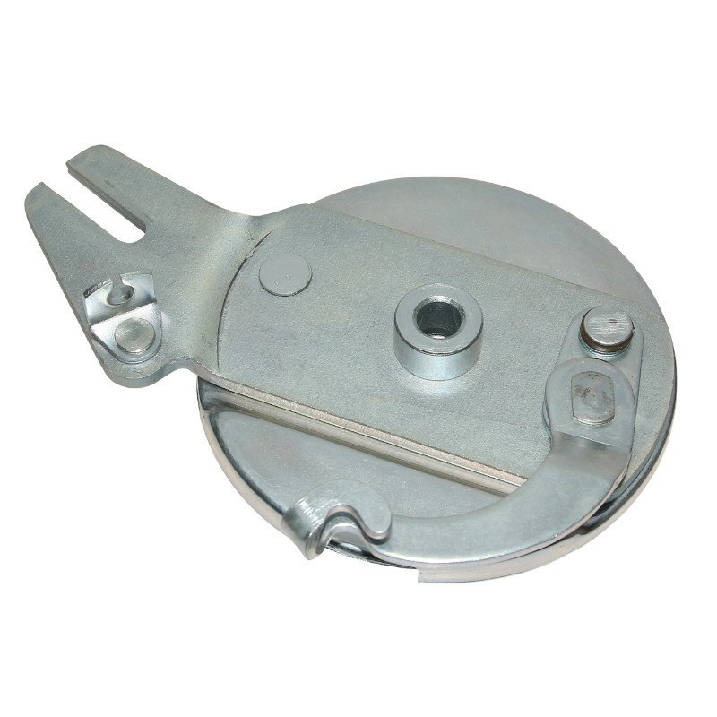 Flasque de frein cyclo adaptable MBK 88, 85 arrière diamètre 100 mm sans mâchoires