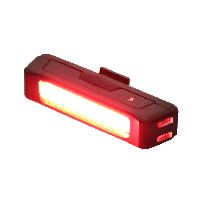 Éclairage vélo-trottinette USB Newton COB LEDs 120 lumens noir (fixe/SOS/clignotant) - vue 6