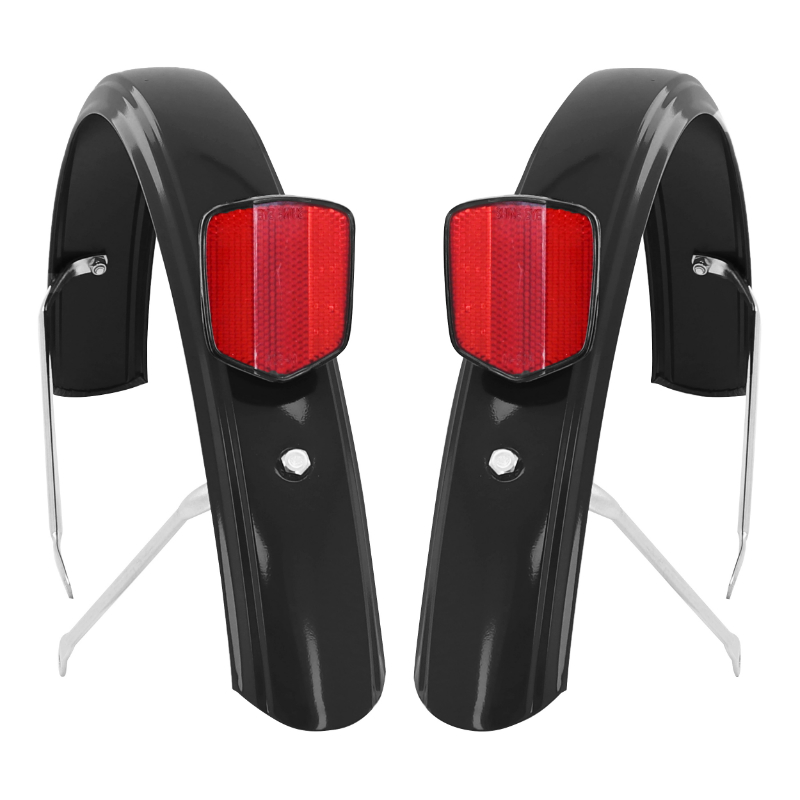 Garde-boue noir arrière P2R tricycle 125803 24" (paire)