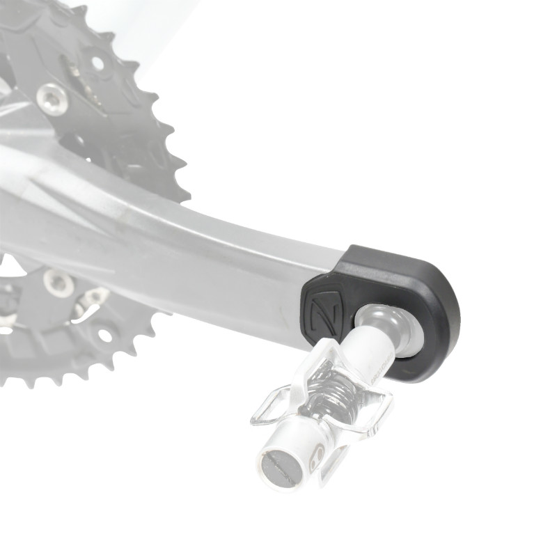 Protection manivelle ZEFAL Crank Armor XL noir 52x42,5x17,5 mm (paire) - vue 2