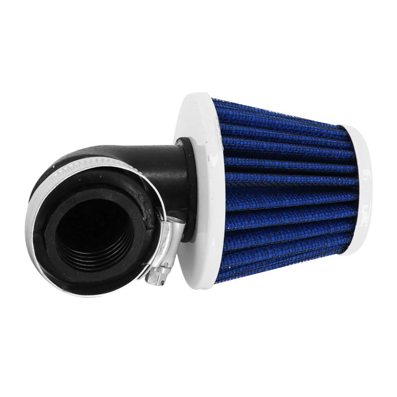 Filtre à air Replay KN middle FC blanc fixation coude diam 35-28 - vue 2