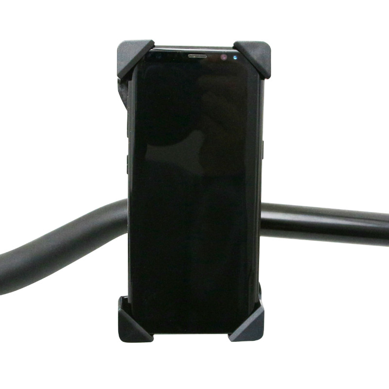 Support smartphone AVOC M1 USB étanche avec 2 supports guidon et rétroviseur - vue 2